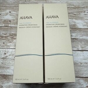 Ahava Active Deadsea Minerals Water Hand Cream Lotion Foot Butter Set Duo Gift